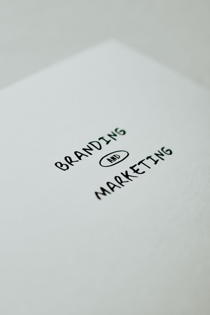 about-04 Minimalistic design showcasing branding and marketing text for business strategy visuals.